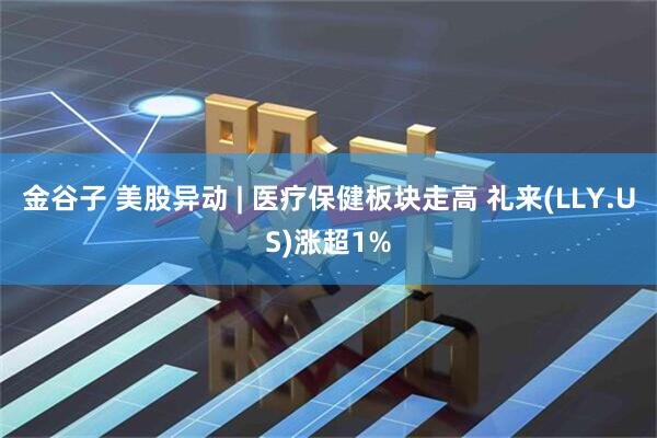 金谷子 美股异动 | 医疗保健板块走高 礼来(LLY.US)涨超1%